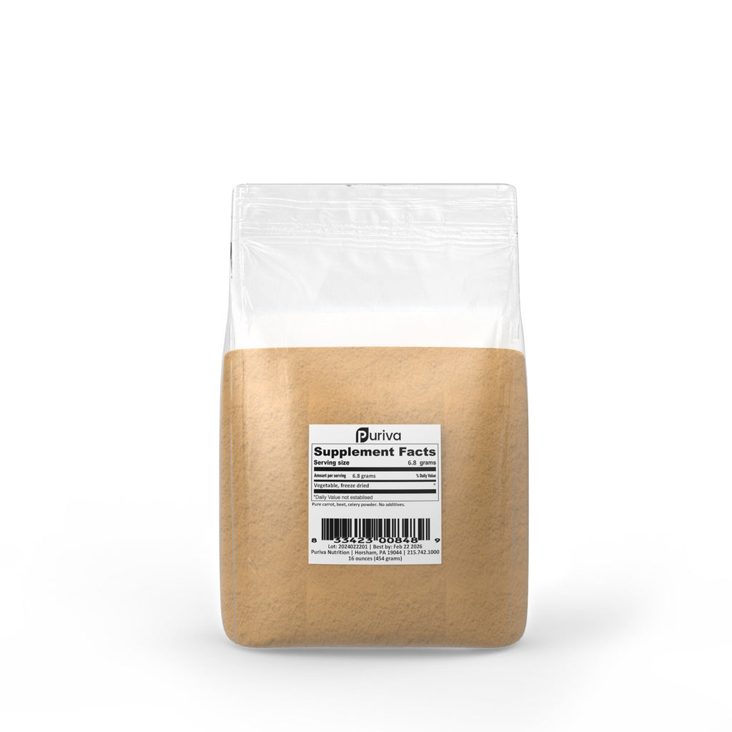 Vegetable powder, 1 pound, Puriva Nutrition