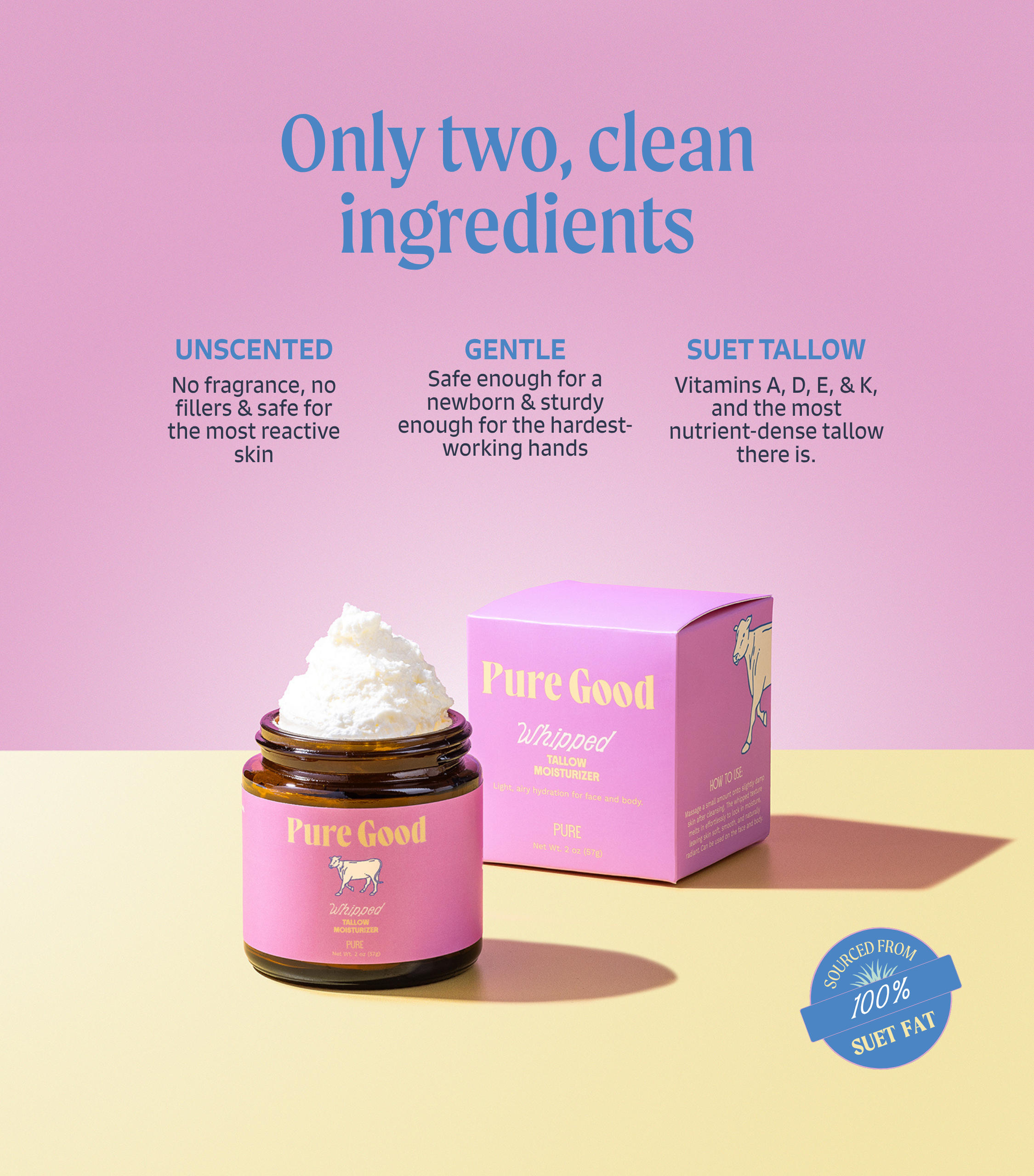 Pure · Whipped Tallow